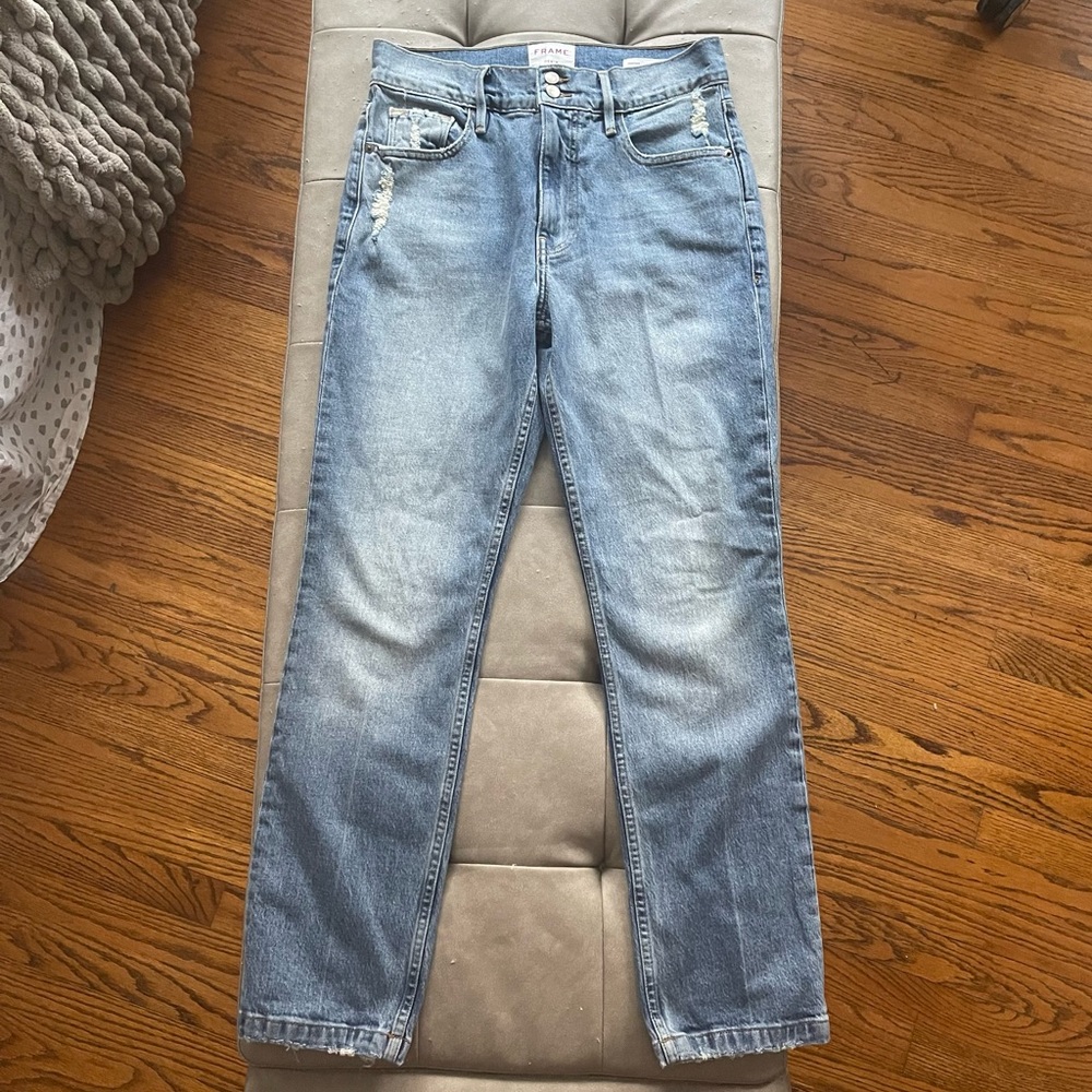 FRAME Le Sylvie High-Rise Jeans
